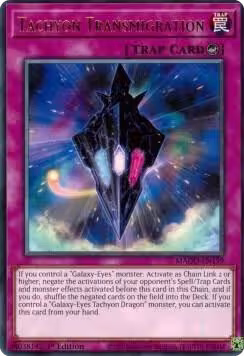 Tachyon Transmigration (MAGO-EN159), Maximum Gold — Yu-Gi-Oh! card price