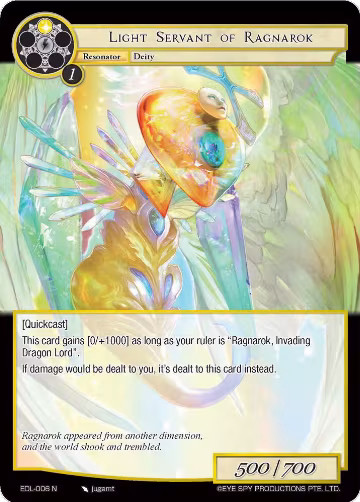 Light Servant of Ragnarok (EDL-006), The Epic of the Dragon Lord — Force of Will card price