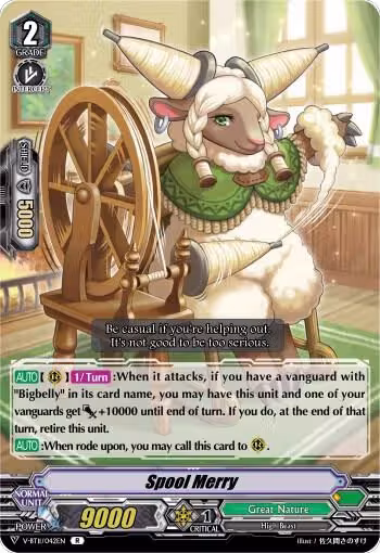 Spool Merry (V-BT11/042EN), V-BT11: Storm of the Blue Cavalry — Vanguard card price