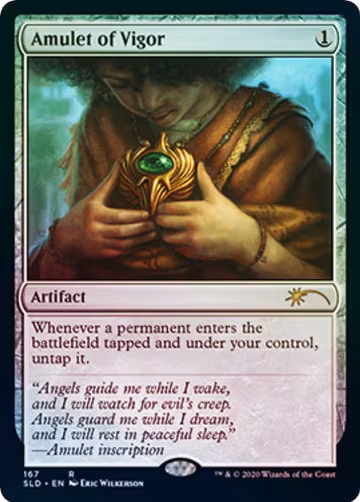 Amulet of Vigor (167), Secret Lair Drop Series — Magic card price