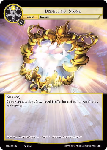 Dispelling Stone (EDL-001), The Epic of the Dragon Lord — Force of Will card price
