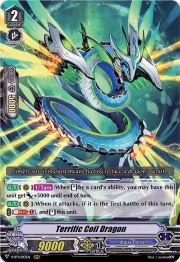 Terrific Coil Dragon (V-BT11/013EN), V-BT11: Storm of the Blue Cavalry — Vanguard card price