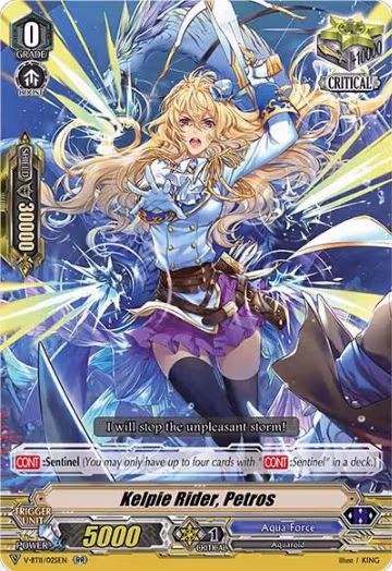Kelpie Rider, Petros (V-BT11/025EN), V-BT11: Storm of the Blue Cavalry — Vanguard card price