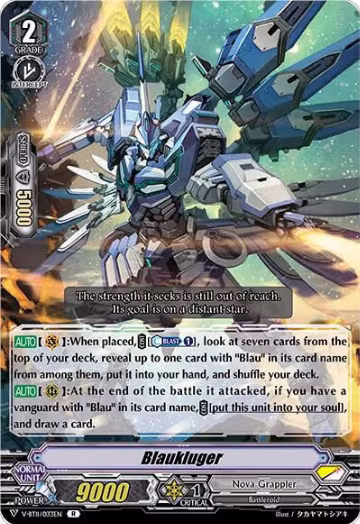 Blaukluger (V-BT11/033EN), V-BT11: Storm of the Blue Cavalry — Vanguard card price