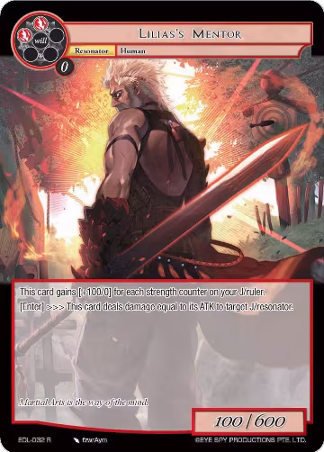 Lilias's Mentor (EDL-032), The Epic of the Dragon Lord — Force of Will card price