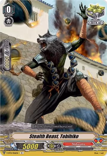Stealth Beast, Tobihiko (V-BT11/056EN), V-BT11: Storm of the Blue Cavalry — Vanguard card price
