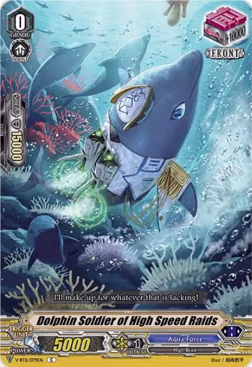 Dolphin Soldier of High Speed Raids (V-BT11/079EN), V-BT11: Storm of the Blue Cavalry — Vanguard card price