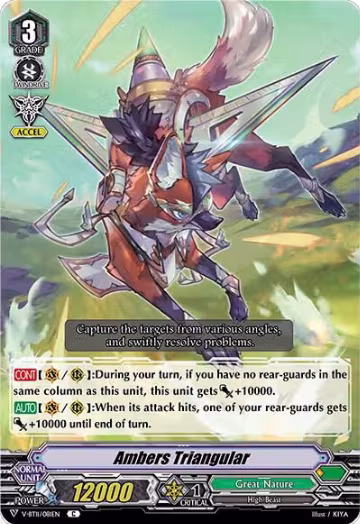 Ambers Triangular (V-BT11/081EN), V-BT11: Storm of the Blue Cavalry — Vanguard card price