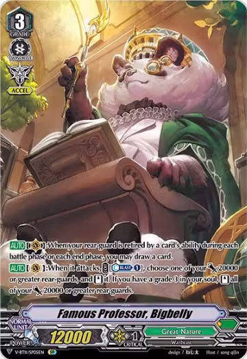 Famous Professor, Bigbelly (SP) (V-BT11/SP05EN), V-BT11: Storm of the Blue Cavalry — Vanguard card price