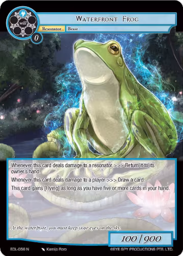 Waterfront Frog (EDL-056), The Epic of the Dragon Lord — Force of Will card price
