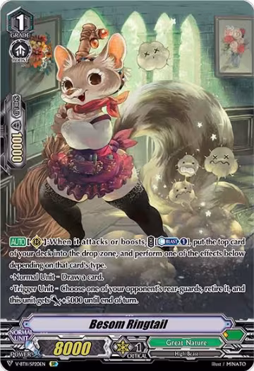 Besom Ringtail (SP) (V-BT11/SP20EN), V-BT11: Storm of the Blue Cavalry — Vanguard card price