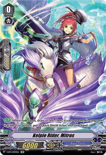 Kelpie Rider, Mitros (SP) (V-BT11/SP23EN), V-BT11: Storm of the Blue Cavalry — Vanguard card price
