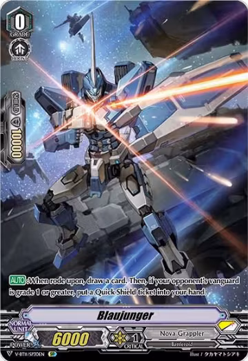 Blaujunger (SP) (V-BT11/SP30EN), V-BT11: Storm of the Blue Cavalry — Vanguard card price