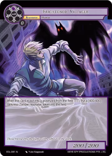 Frightened Villager (EDL-081), The Epic of the Dragon Lord — Force of Will card price