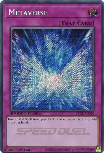 Metaverse (Secret) (SBCB-EN020), Speed Duel: Battle City Box — Yu-Gi-Oh! card price