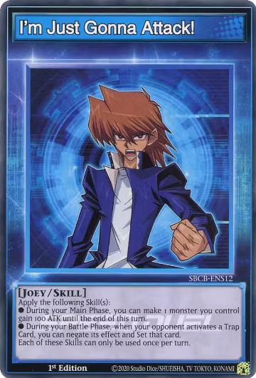 I'm Just Gonna Attack! (SBCB-ENS12), Speed Duel: Battle City Box — Yu-Gi-Oh! card price