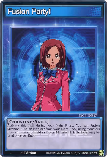 Fusion Party! (SBCB-ENS17), Speed Duel: Battle City Box — Yu-Gi-Oh! card price