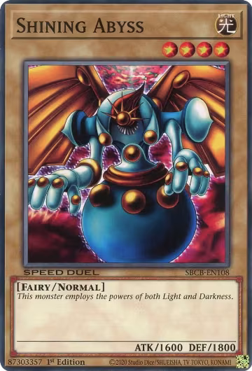 Shining Abyss (SBCB-EN108), Speed Duel: Battle City Box — Yu-Gi-Oh! card price