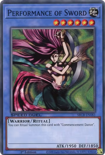 Performance of Sword (SBCB-EN183), Speed Duel: Battle City Box — Yu-Gi-Oh! card price