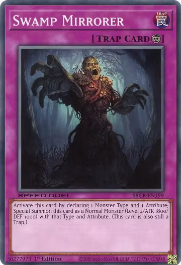 Swamp Mirrorer (SBCB-EN199), Speed Duel: Battle City Box — Yu-Gi-Oh! card price