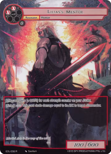 Lilias's Mentor (Full Art) (EDL-032), The Epic of the Dragon Lord — Force of Will card price