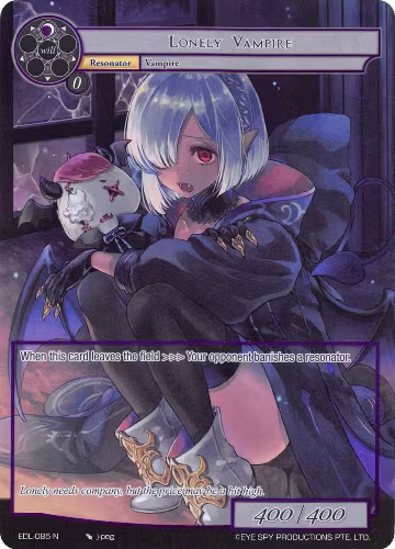 Lonely Vampire (Full Art) (EDL-085), The Epic of the Dragon Lord — Force of Will card price