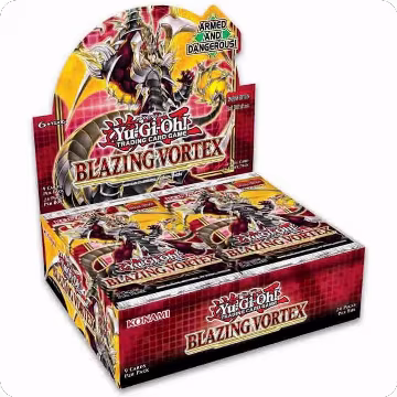 Blazing Vortex Booster Box [1st Edition], Blazing Vortex — Yu-Gi-Oh! sealed product price
