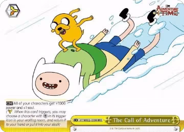 The Call of Adventure (RRR) (AT/WX02-035R RRR), Adventure Time — Weiß Schwarz card price