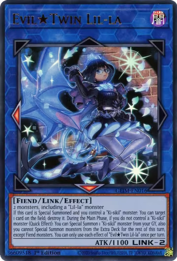 Evil Twin Lil-la (GEIM-EN016), Genesis Impact — Yu-Gi-Oh! card price