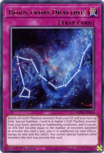 Born from Draconis (GEIM-EN044), Genesis Impact — Yu-Gi-Oh! card price