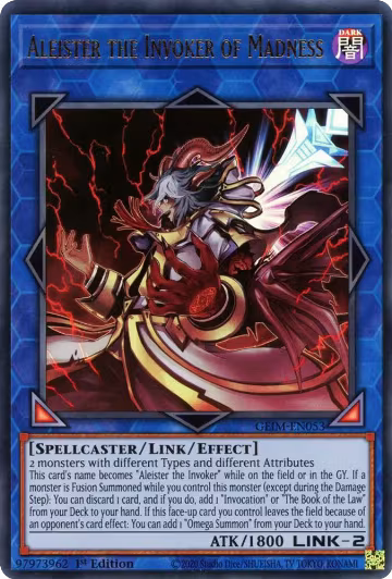 Aleister the Invoker of Madness (GEIM-EN053), Genesis Impact — Yu-Gi-Oh! card price