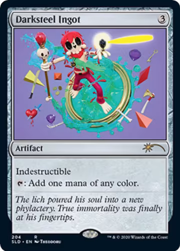 Darksteel Ingot (204), Secret Lair Drop Series — Magic card price