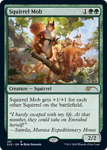 Squirrel Mob (197), Secret Lair Drop Series — Magic card price