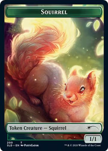 Squirrel Token (200), Secret Lair Drop Series — Magic card price