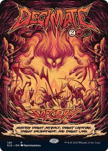 Decimate (140), Secret Lair Drop Series — Magic card price