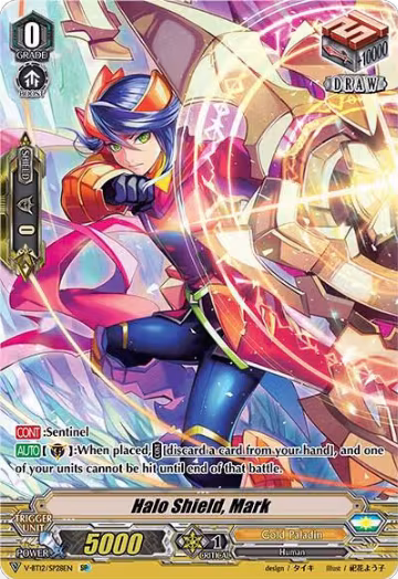 Halo Shield, Mark (SP) (V-BT12/SP28EN), V-BT12: Divine Lightning Radiance — Vanguard card price