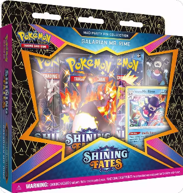 Shining Fates Mad Party Pin Collection [Galarian Mr. Rime], Shining Fates — Pokémon sealed product price