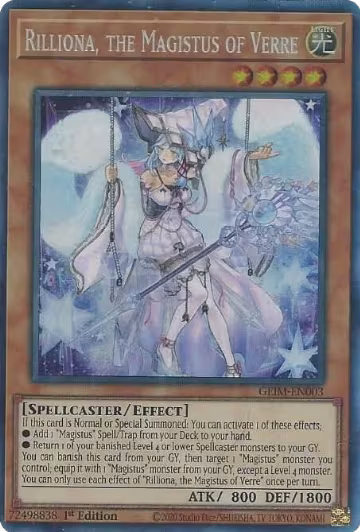 Rilliona, the Magistus of Verre (CR) (GEIM-EN003) — card price