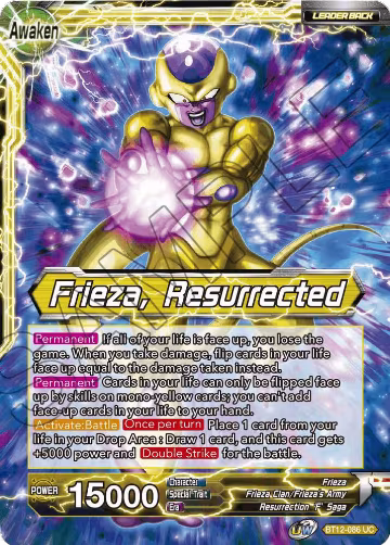 Frieza // Frieza, Resurrected (BT12-086), Vicious Rejuvenation — DB Super card price