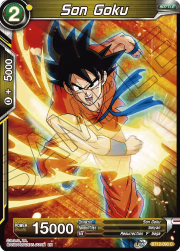 Son Goku (BT12-090), Vicious Rejuvenation — DB Super card price