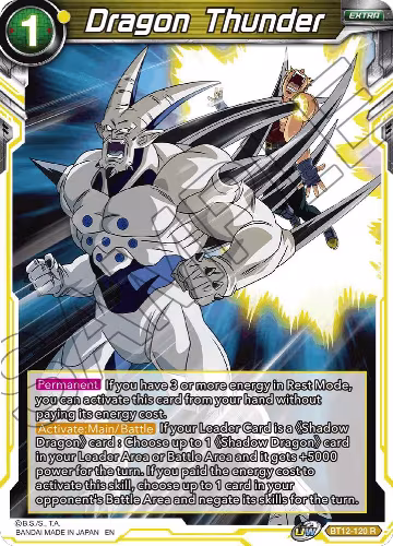 Dragon Thunder (BT12-120), Vicious Rejuvenation — DB Super card price