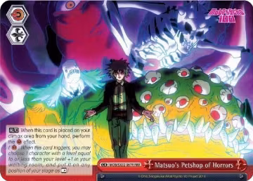 Matsuo's Petshop of Horrors (RRR) (MOB/SX02-067R RRR), Mob Psycho 100 — Weiß Schwarz card price
