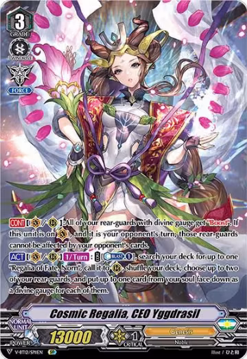 Cosmic Regalia, CEO Yggdrasil (SP) (V-BT12/SP11EN) — card price