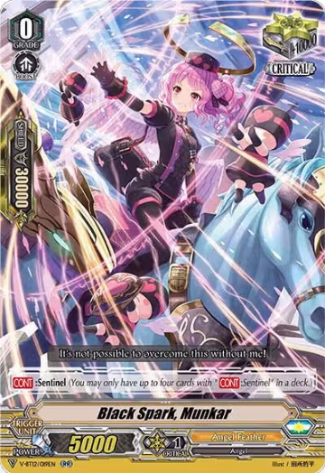 Black Spark, Munkar (V-BT12/019EN), V-BT12: Divine Lightning Radiance — Vanguard card price