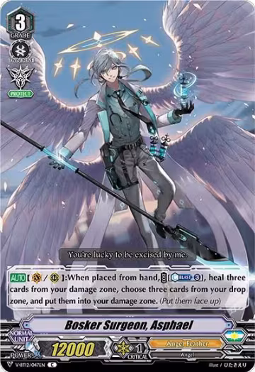 Bosker Surgeon, Asphael (V-BT12/047EN), V-BT12: Divine Lightning Radiance — Vanguard card price