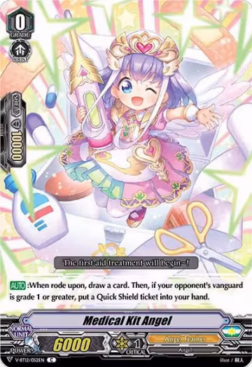 Medical Kit Angel (V-BT12/052EN), V-BT12: Divine Lightning Radiance — Vanguard card price