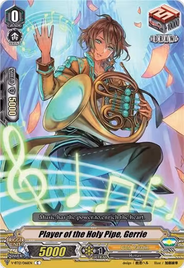 Player of the Holy Pipe, Gerrie (V-BT12/066EN), V-BT12: Divine Lightning Radiance — Vanguard card price
