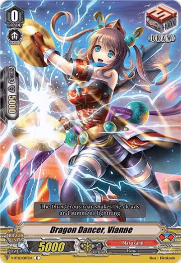 Dragon Dancer, Vianne (V-BT12/087EN), V-BT12: Divine Lightning Radiance — Vanguard card price