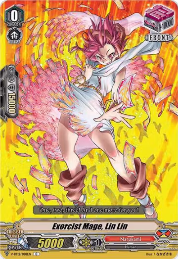 Exorcist Mage, Lin Lin (V-BT12/088EN), V-BT12: Divine Lightning Radiance — Vanguard card price