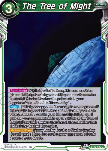 The Tree of Might (BT12-082), Vicious Rejuvenation — DB Super card price